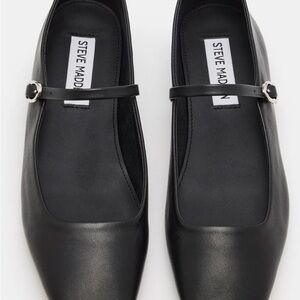 Steve Madden Maple Black Mary Jane Flats